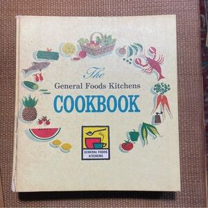 Vintage General Foods 1959 recipes cookbook first printing hardback book